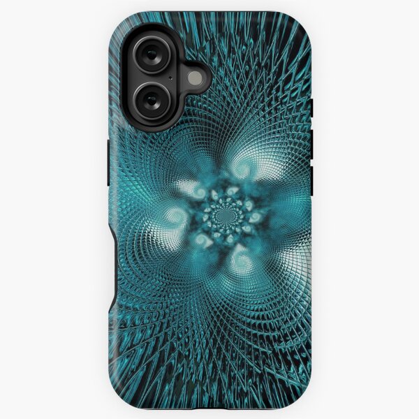 Artikel-Vorschau von Abstract fractal, petrol, designt und verkauft von Roswitha Lorz.