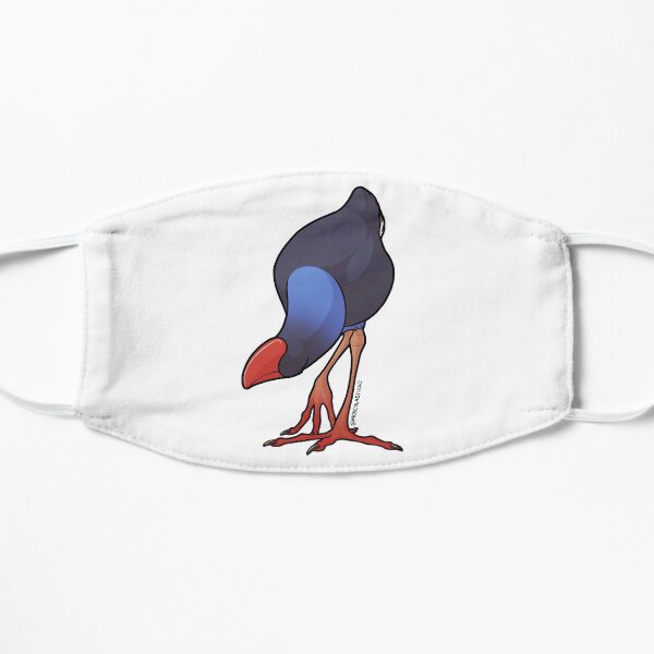 Kooky Pukeko 1 Flat Mask