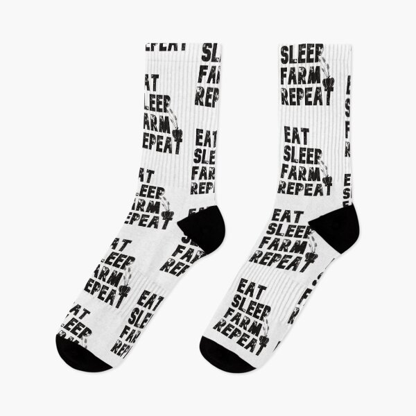 Item preview, Eat Sleep Farm Repeat  designed and sold by BtheLight.