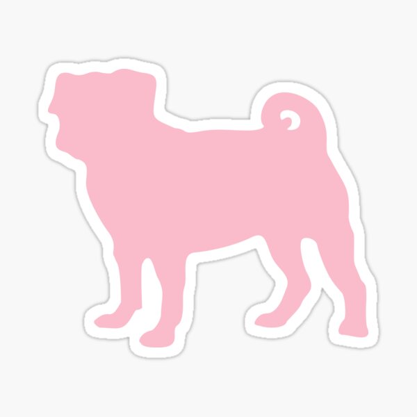 Item preview, Pastel Pink Pug designed and sold by XOOXOO.