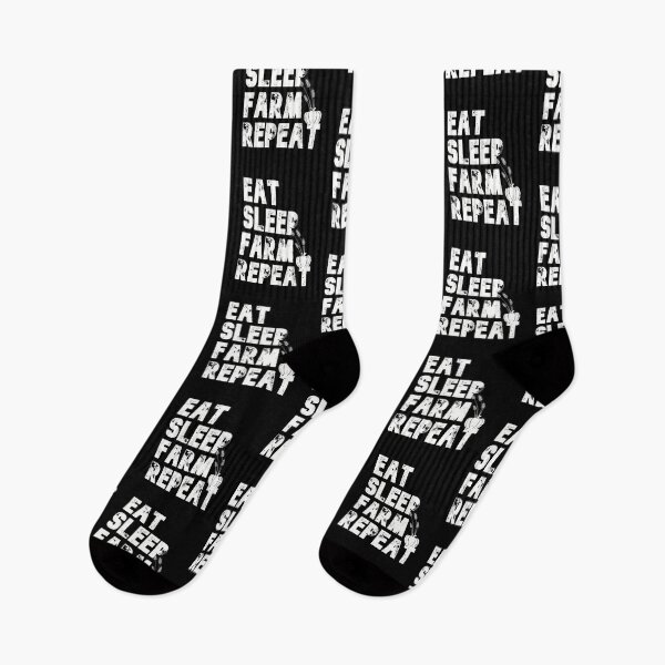Item preview, Eat Sleep Farm Repeat  designed and sold by BtheLight.