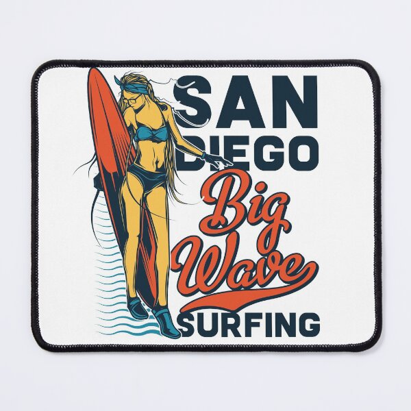 Item preview, SAN DIEGO BIG WAVE SURFING designed and sold by Luckydoe1.