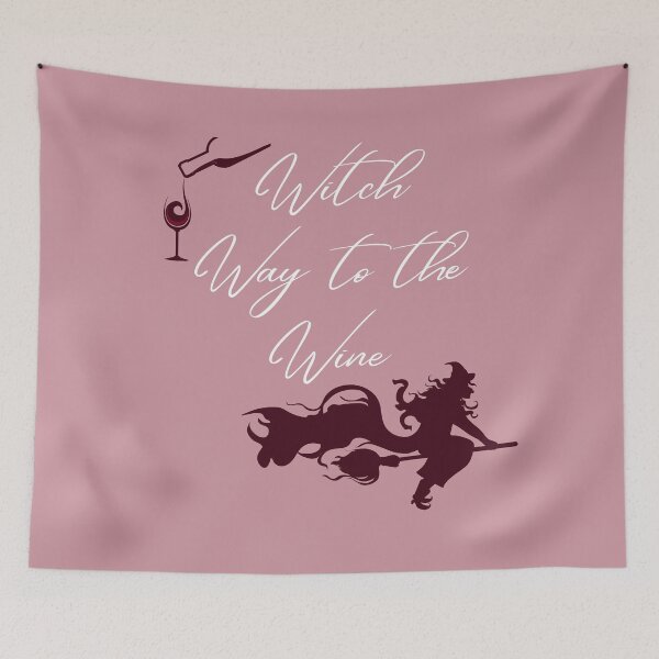 Item preview, Witch Way to the Wine designed and sold by Yemena.