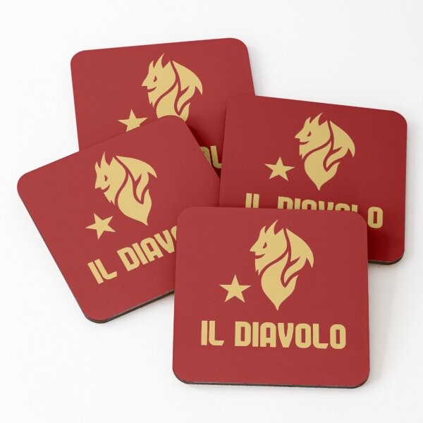 Item preview, Il Diavolo milan Gold designed and sold by VRedBaller.