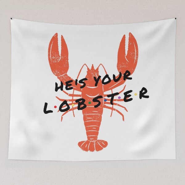 Item preview, He's Your Lobster designed and sold by RebekahLanden.