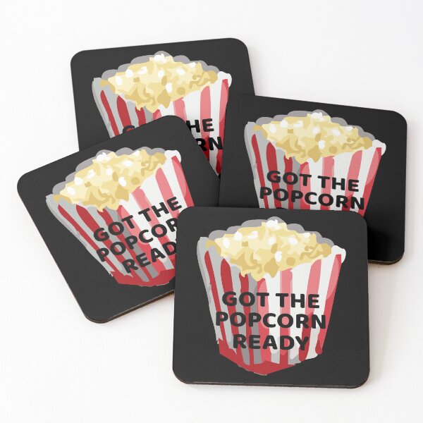 Item preview, Got The Popcorn Ready - Funny Popcorn shirt for Movie and sport fans  designed and sold by 5lav.