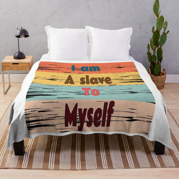Item preview, I Am A Slave To Myself designed and sold by Digitalme Designs.