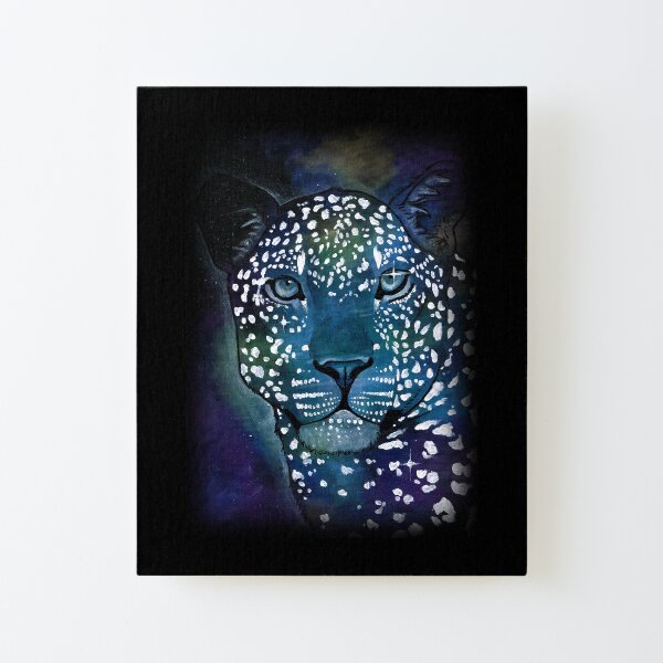 She is the Stars Canvas Mounted Print