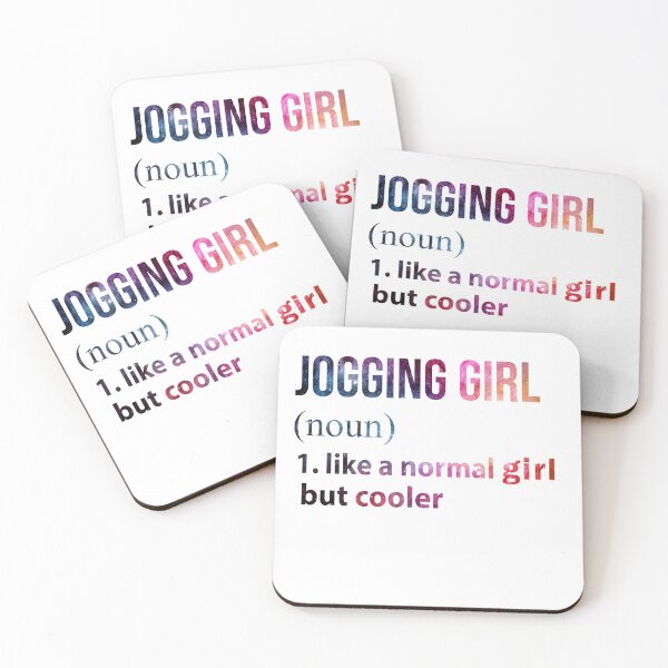 Item preview, Jogging Girl like a normal Girl but cooler galaxy designed and sold by jentochicken.