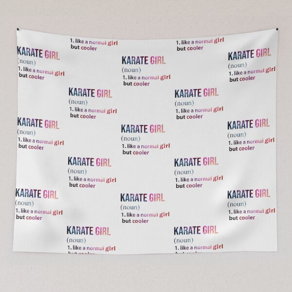 Item preview, Karate Girl like a normal Girl but cooler galaxy designed and sold by jentochicken.