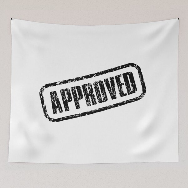 Item preview, Approved  designed and sold by ThePrintCrafty.