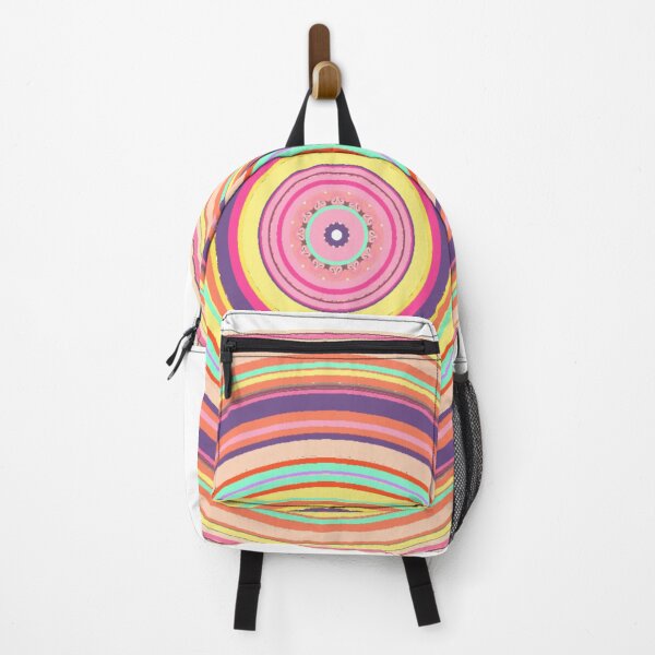 Item preview, ֎ HYPNOTIQUE ֍ Groovy ~*Party On Orange!*~ 70s Retro Kitsch Meme Theme ~ Abstract Digital Art ~ Mandala Medallion Kaleidoscope Sacred Geometry~colorful tones~psychadelic bulls eye target designed and sold by Spinning Plates 360.