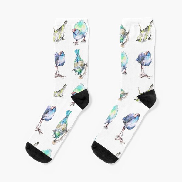 New Zealand Birds Socks