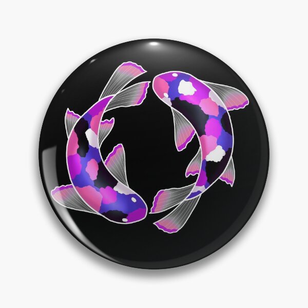 Item preview, Genderfluid koi fish  designed and sold by DoesArtAndStuff.