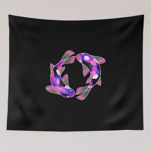 Item preview, Genderfluid koi fish  designed and sold by DoesArtAndStuff.