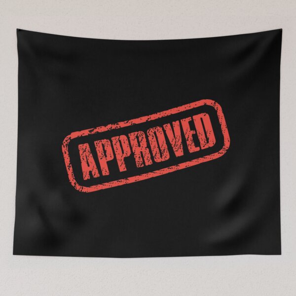 Item preview, Approved  designed and sold by ThePrintCrafty.