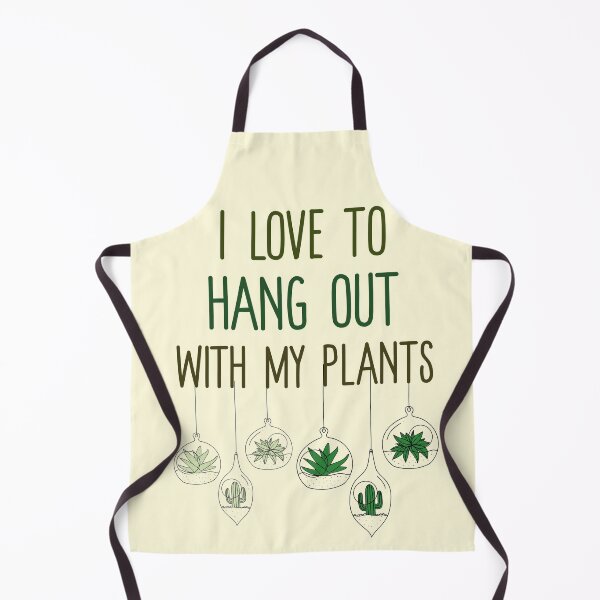 Item preview, I Love To Hang Out With My Plants. Hanging Planters Mini Garden designed and sold by Rebel-Design.
