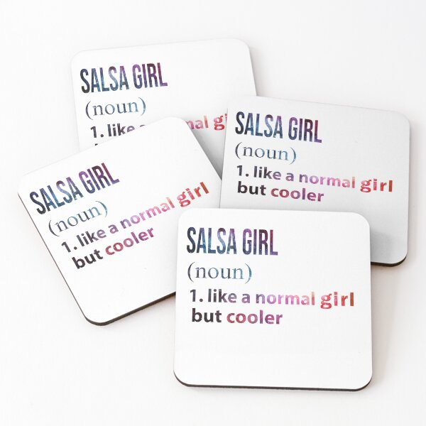 Artikelvorschau, Salsa Girl wie ein normales Girl aber coolere Galaxie entworfen und verkauft von jentochicken.