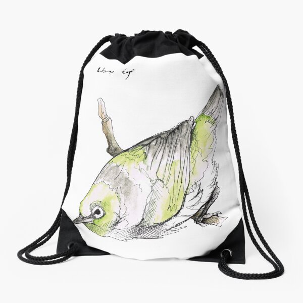 Wax Eye Drawstring Bag