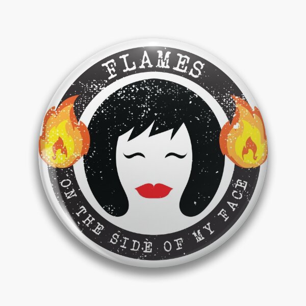 Item preview, Flames on the Side of my Face designed and sold by offbookdesigns.