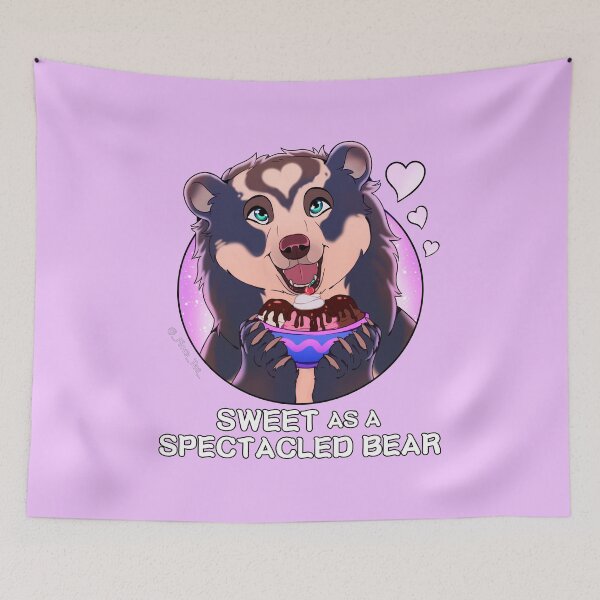 Item preview, Sweet as a Spectacled Bear designed and sold by Flora-Tea.