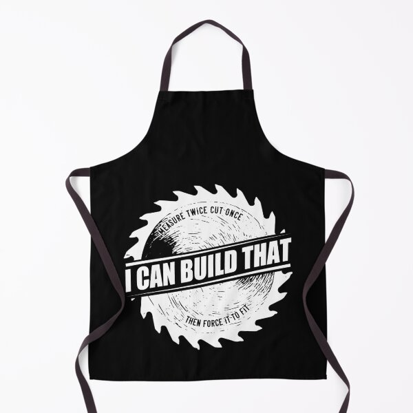 Item preview, Mens I Can Build That Woodworking Carpenter print designed and sold by theodoros20.