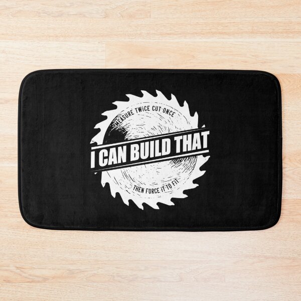 Item preview, Mens I Can Build That Woodworking Carpenter print designed and sold by theodoros20.