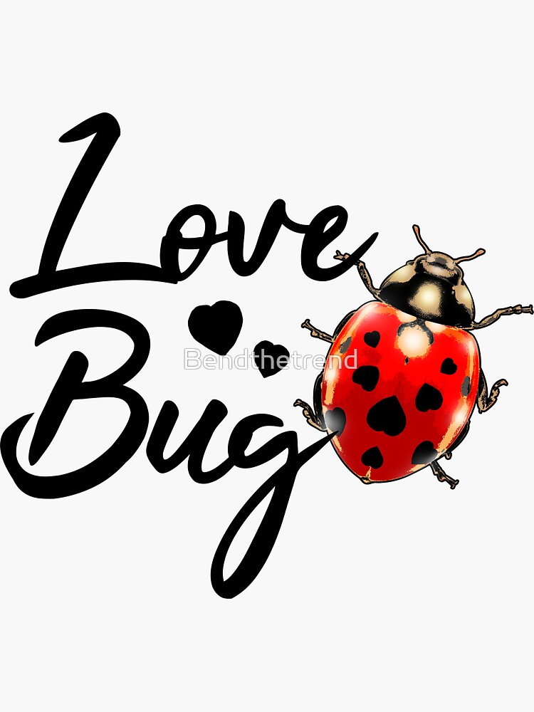 Collection of ladybug stickers cute insect ladybir