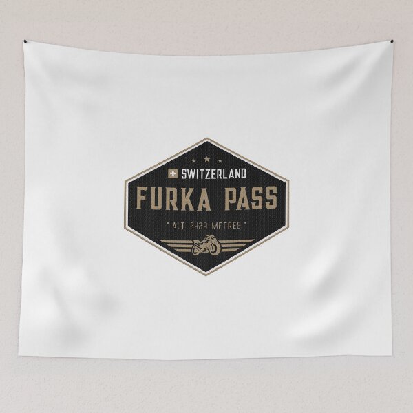Item preview, Furka Pass Switzerland Bicycle Route Motorcyle designed and sold by tunggudulu.