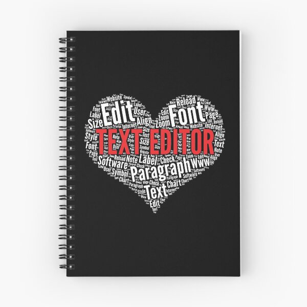 Item preview, Text Editor Heart Shape Word Cloud Design Newspaper Editor product designed and sold by theodoros20.