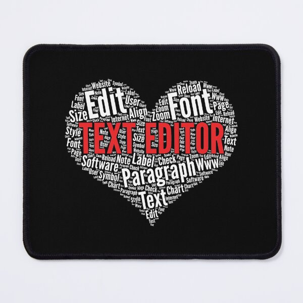 Item preview, Text Editor Heart Shape Word Cloud Design Newspaper Editor product designed and sold by theodoros20.