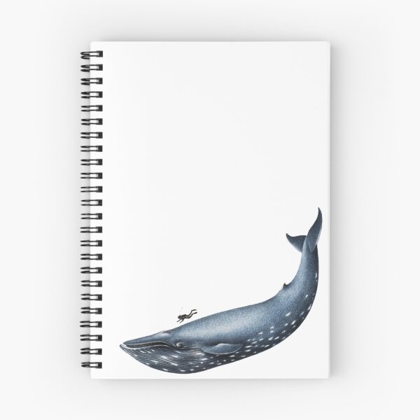 Item preview, Blue whale and a diver designed and sold by CkerCky.