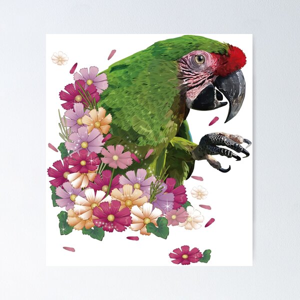 Item preview, military macaw designed and sold by obscurite.