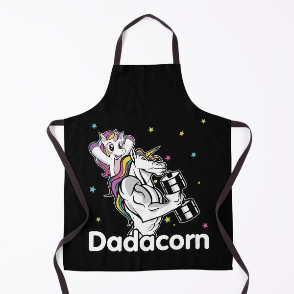 Item preview, Dadacorn - Muscle Dad And Baby Papacorn Unicorn design designed and sold by theodoros20.