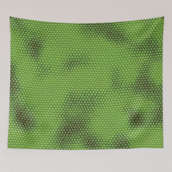 Item preview, Dragon Skin Leather Texture: Iguana Green designed and sold by aventi24.