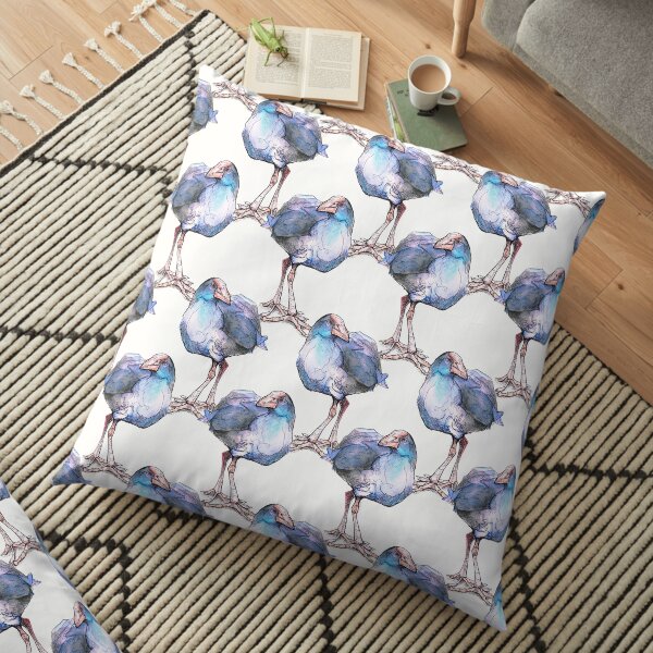 Pukeko (old version) Floor Pillow
