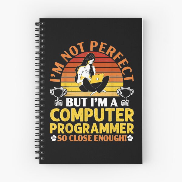 Item preview,  Im Not Perfect But Computer Programmer Meme designed and sold by olivee79.