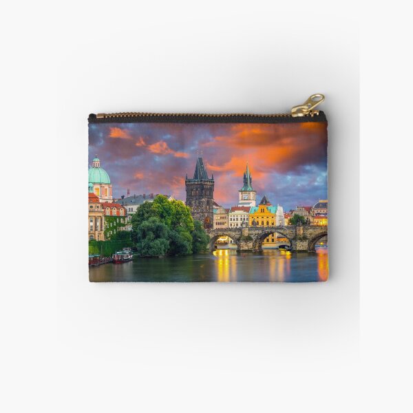Item preview, River Vltava at Dusk Prague Czech Republic designed and sold by ianwoolcock.