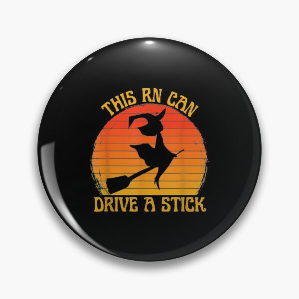 Item preview,  Rn Registered Nurse Witch Driving Stick Halloween Costume designed and sold by bonytmrz.