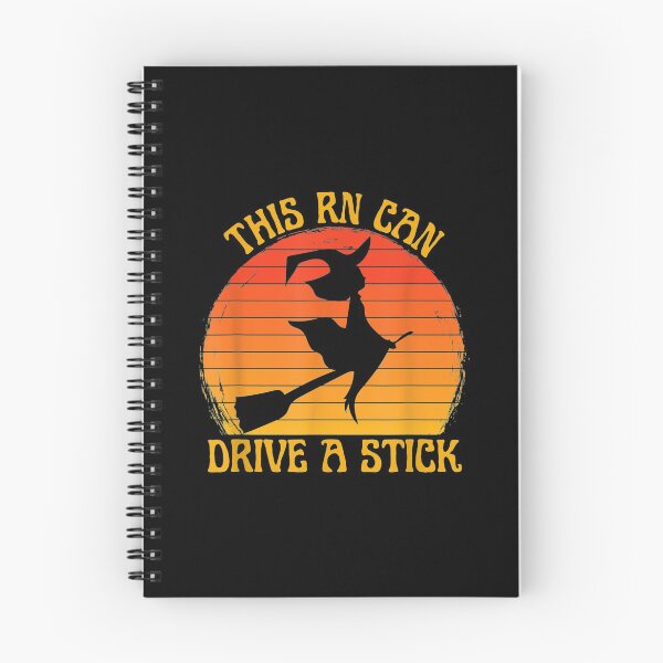Item preview,  Rn Registered Nurse Witch Driving Stick Halloween Costume designed and sold by bonytmrz.