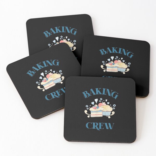 Item preview,  Baking Crew With Cupcakes Hearts Love designed and sold by bonytmrz.