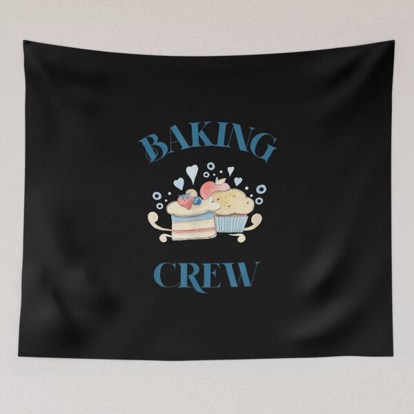 Item preview,  Baking Crew With Cupcakes Hearts Love designed and sold by bonytmrz.