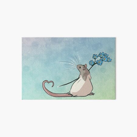 Forget Me Not Art Board Print