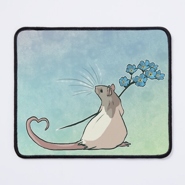 Forget Me Not Mouse Pad