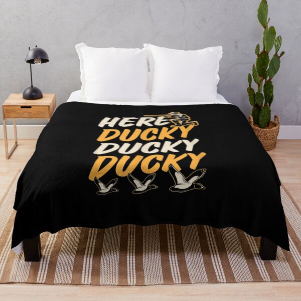 Item preview, Ducky Here Funny Fowl Lake Duck Hunting Humor designed and sold by bonytmrz.