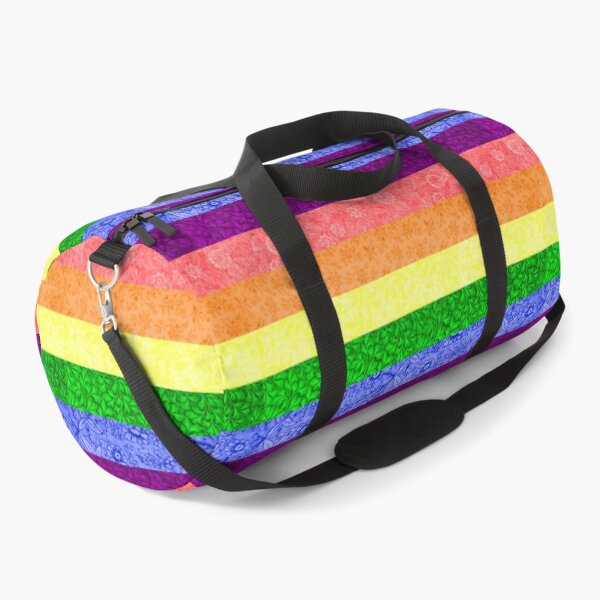 Item preview, Floral LGBTQ+ Pride Flag designed and sold by Day10Machine.