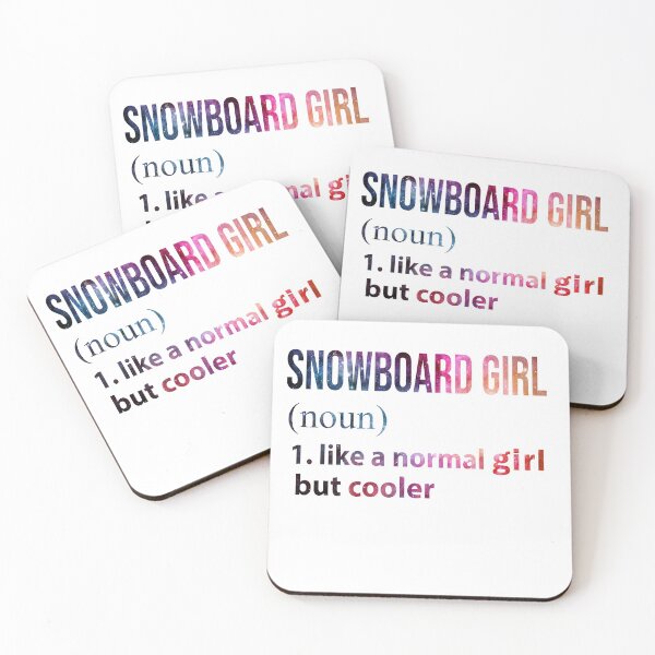 Item preview, Snowboard Girl like a normal Girl but cooler galaxy designed and sold by jentochicken.