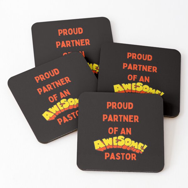 Item preview, Proud Partner of an Awesome Pastor  designed and sold by CheekyGrace.