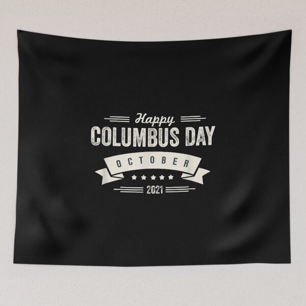 Item preview,  Vintage Retro Happy Columbus Day designed and sold by olivee79.