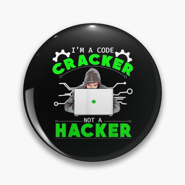 Item preview, Im Code Cracker Not Hacker Computer Engineer designed and sold by olivee79.